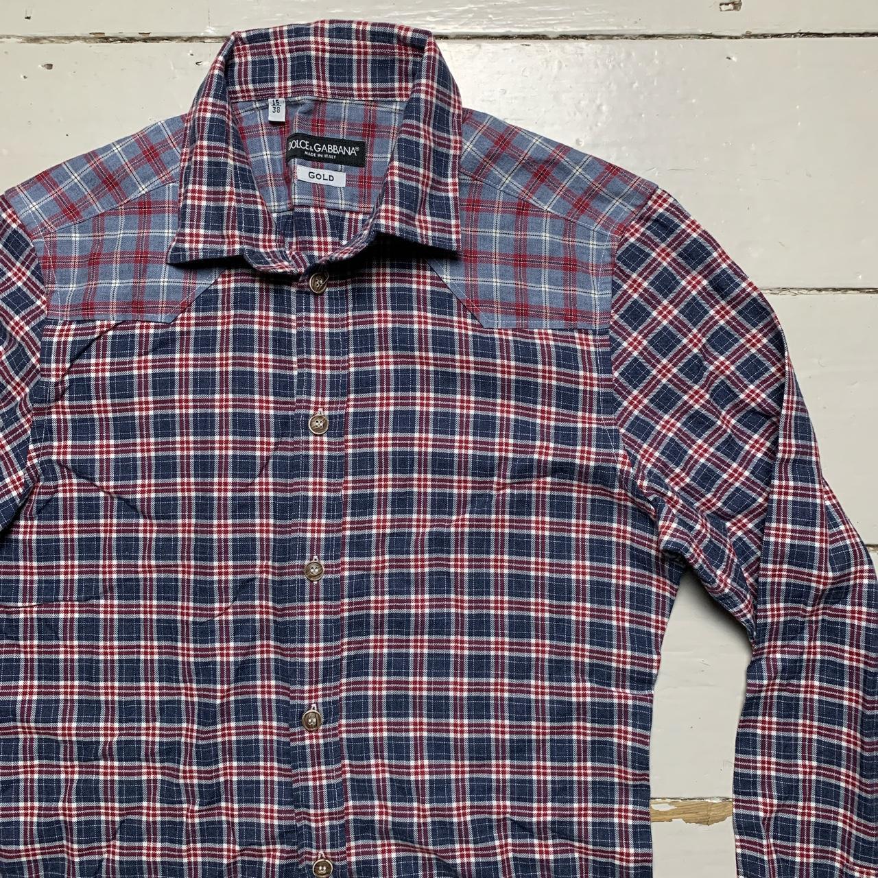 Dolce And Gabbana Plaid Checked Shirt