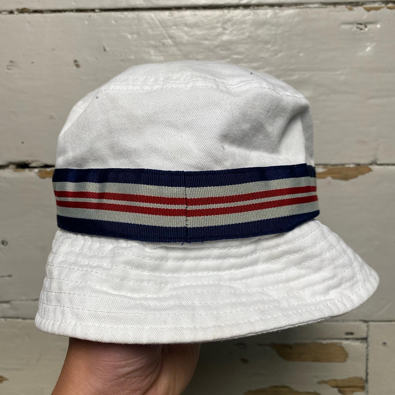 Fila Vintage Retro White Bucket Hat