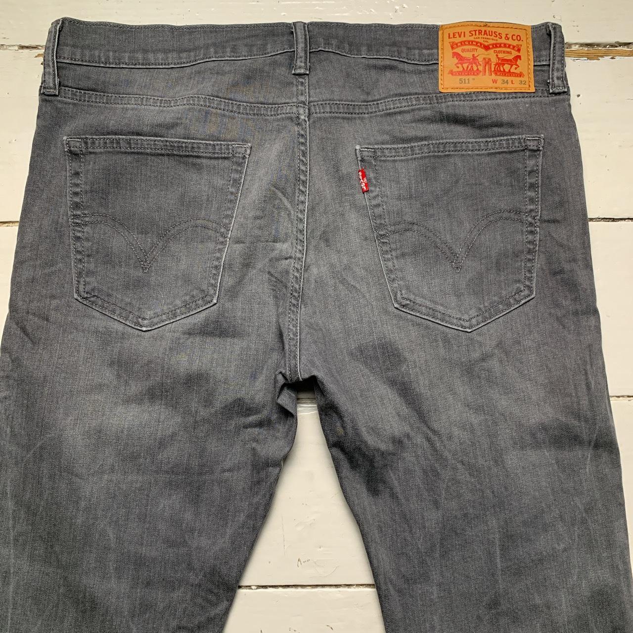 Levis 511 Grey Slim Jeans