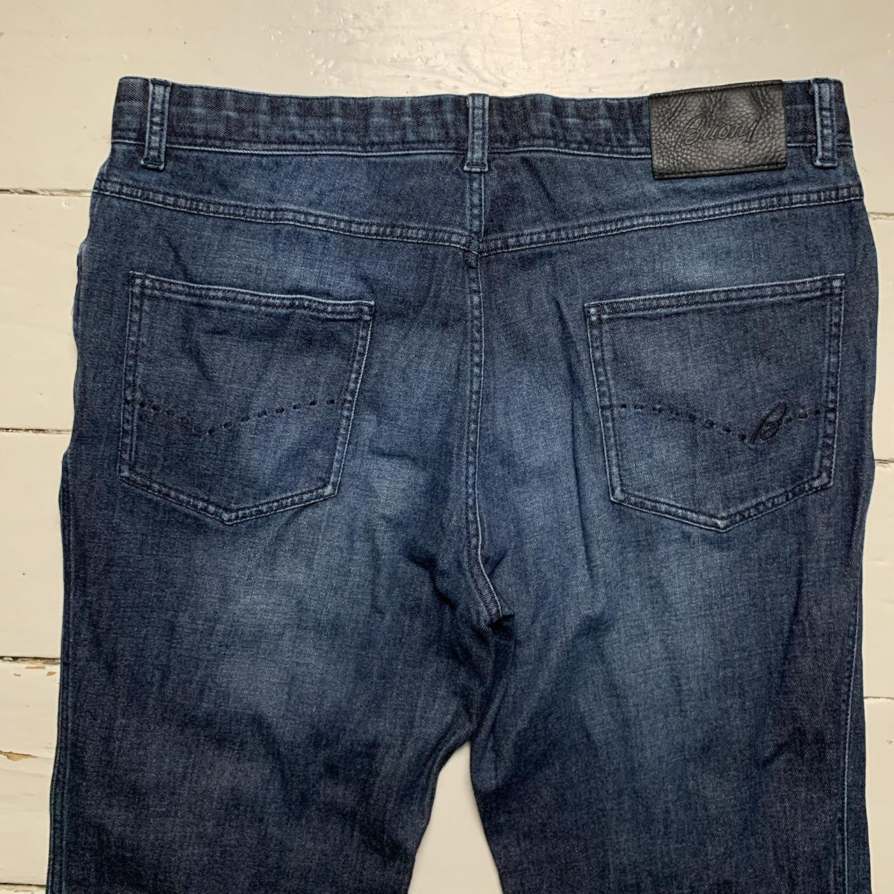 Brioni Jeans Navy and Black