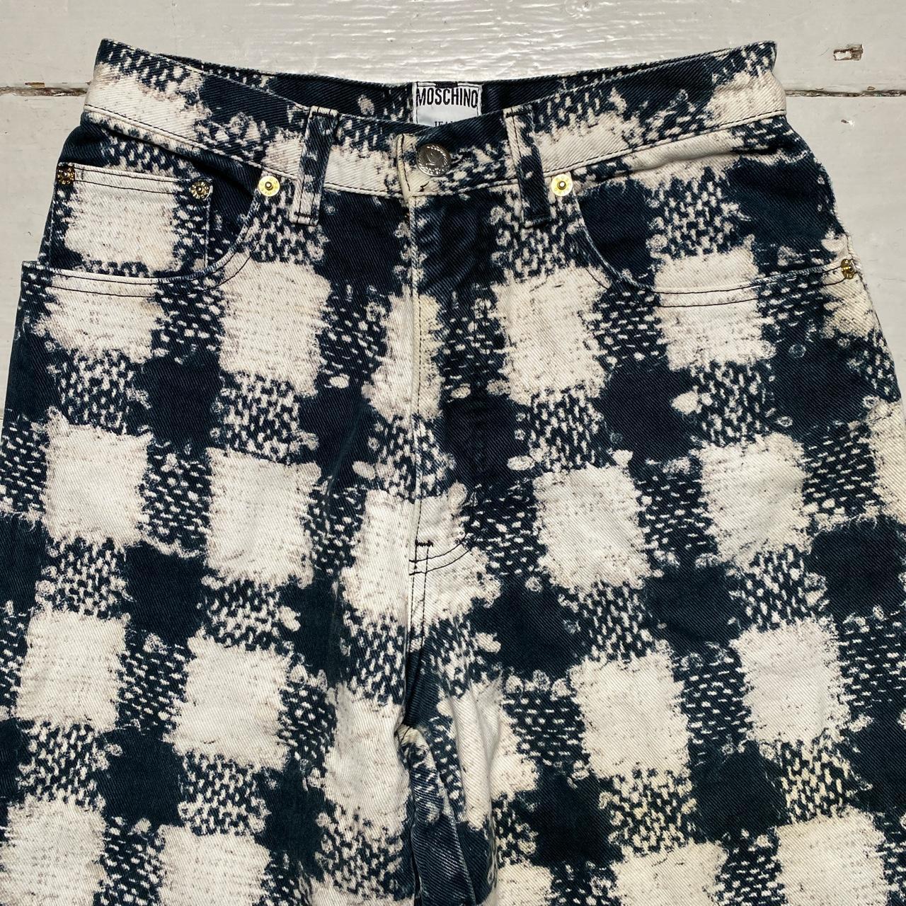 Moschino Vintage 90’s Jeans Black and White