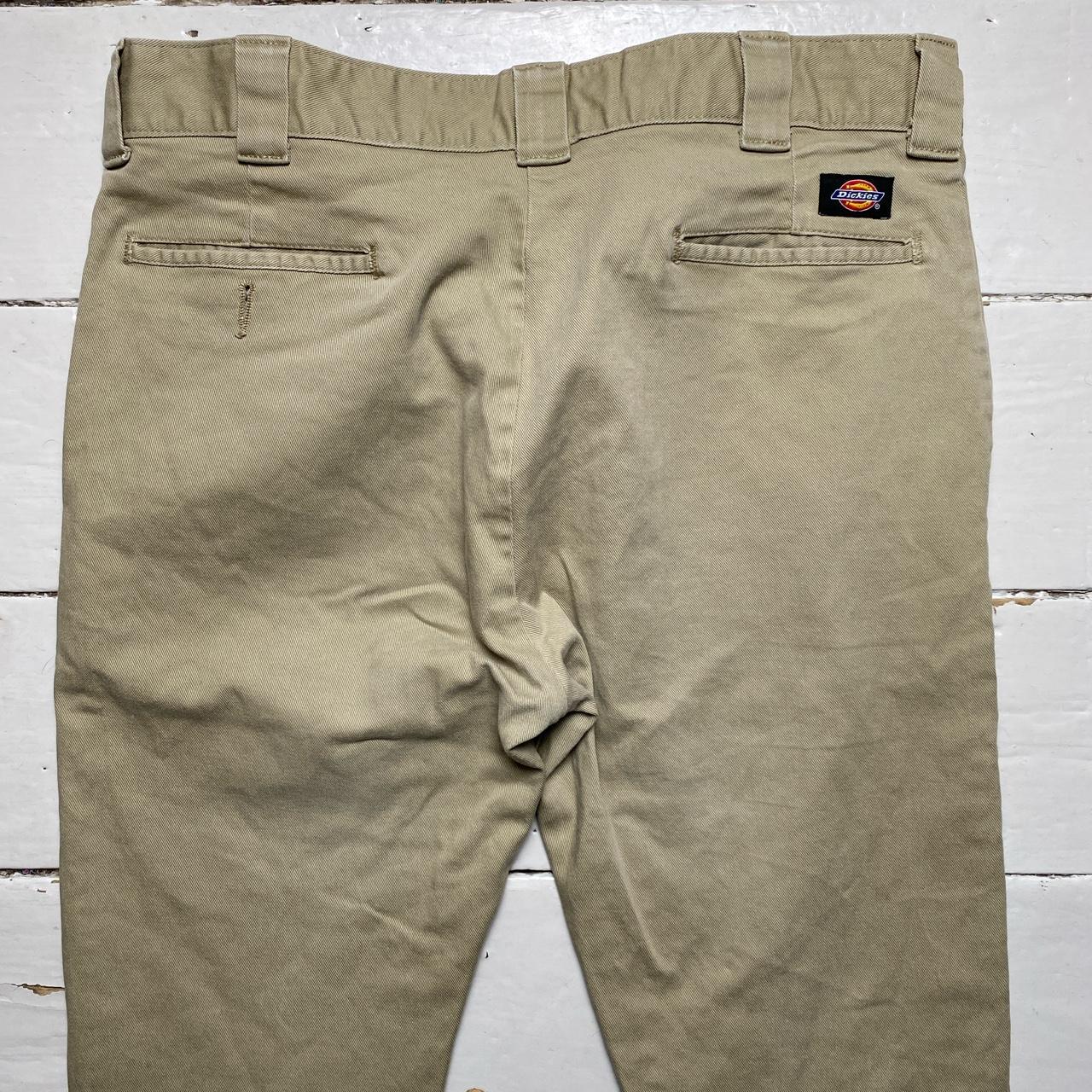 Dickies Khaki Slim Skinny Beige Trousers