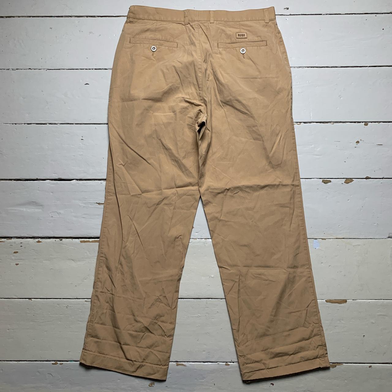 Hugo Boss Vintage Khaki Cargo Chino Trousers