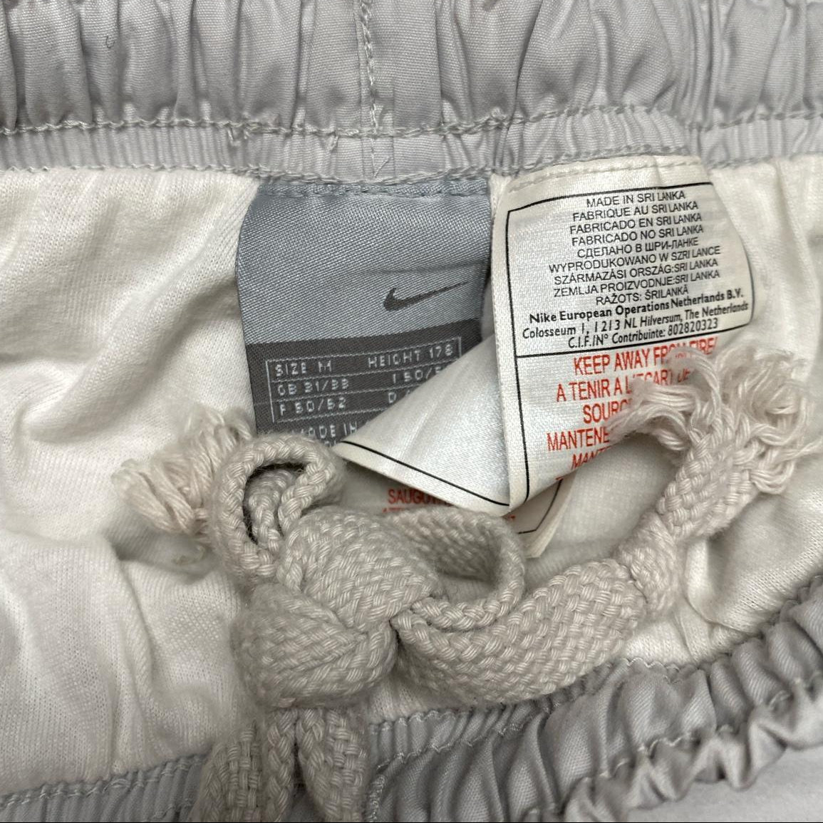 Nike Shell Trackpant Baggy Bottoms Navy Swoosh (M)