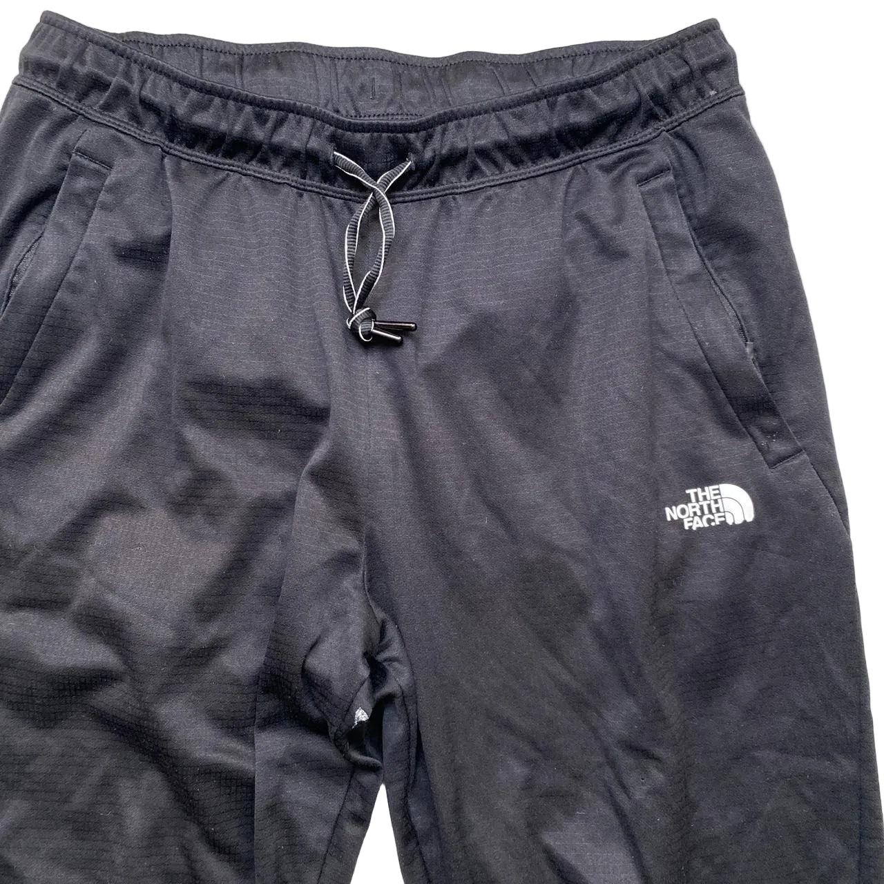 The North Face Black and White Slim Joggers (M)