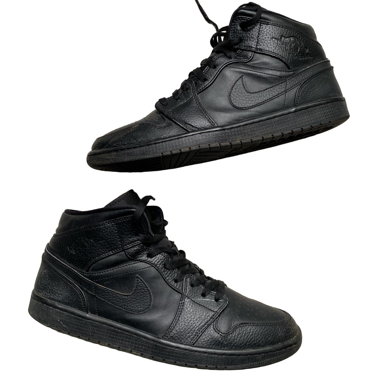 Jordan 1 Mid Black (UK 12)