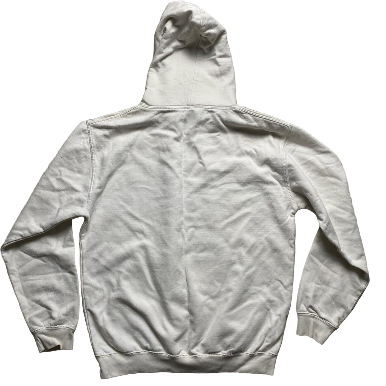 New Gen Record Label White Hoodie (M)