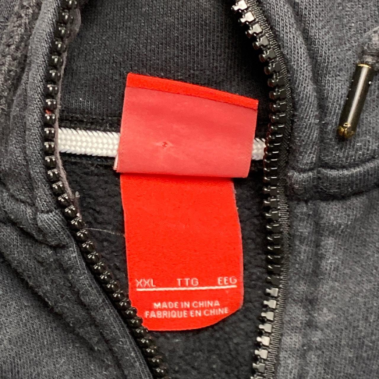 Nike Black on Black Swoosh Hoodie (2XL)