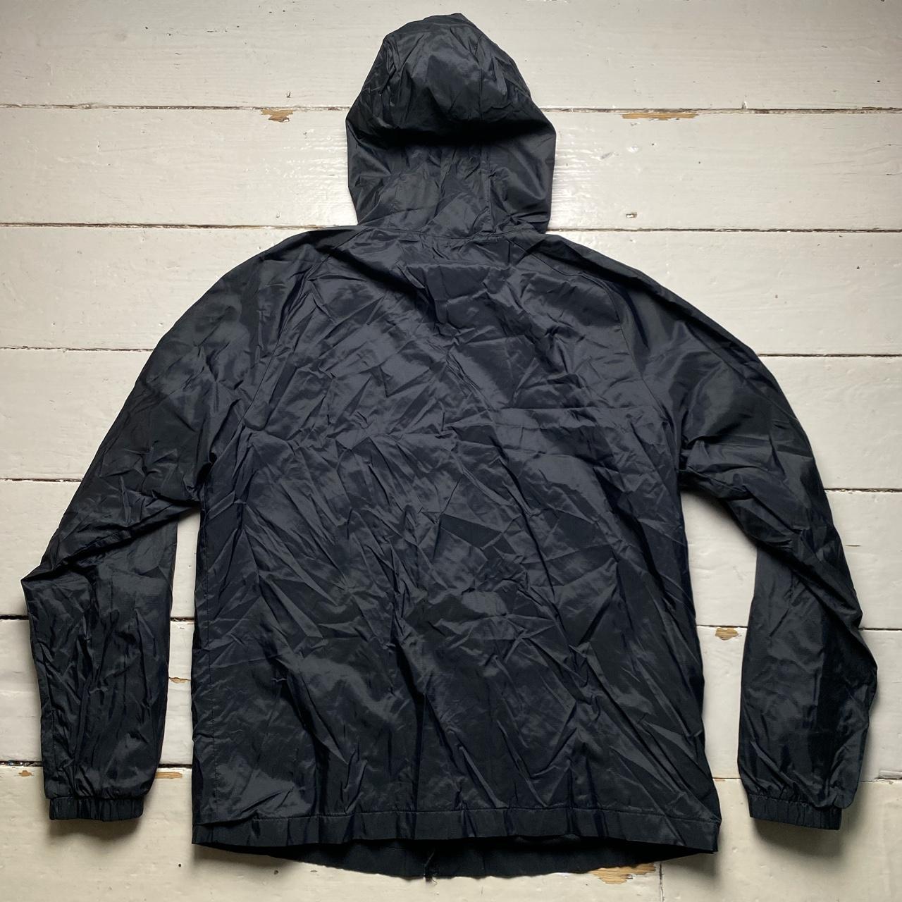 Nike Black and White Swoosh Shell Windbreaker Tracksuit Jacket