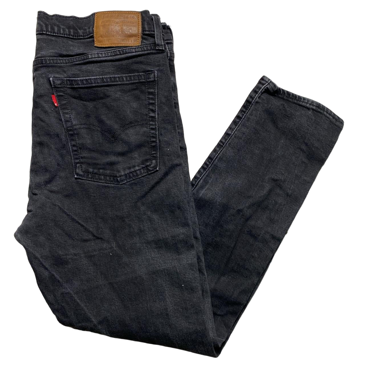 Levis 510 Charcoal Dark Grey Black Jeans (36W)