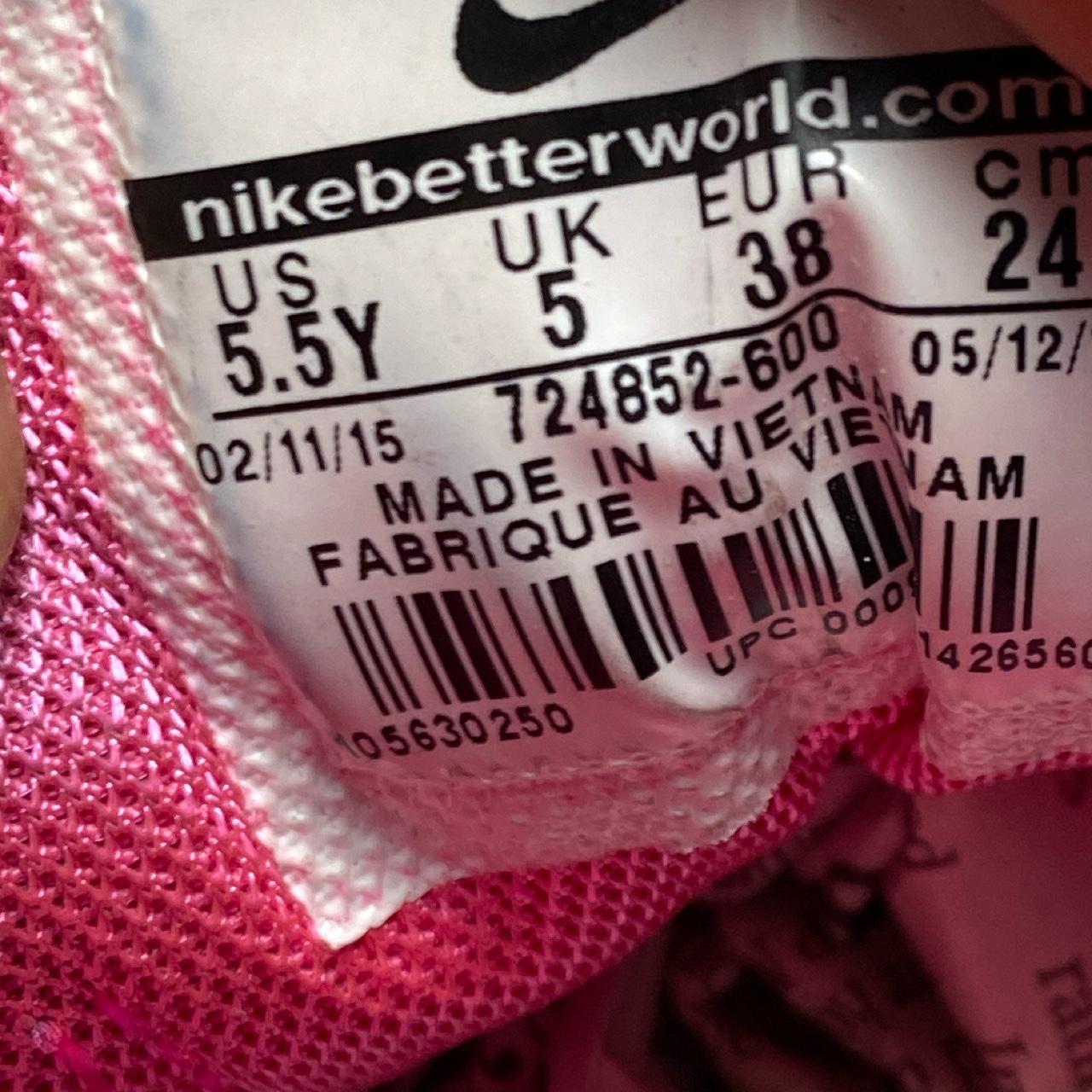 Nike Air Max 90 Pink and White (UK 5)