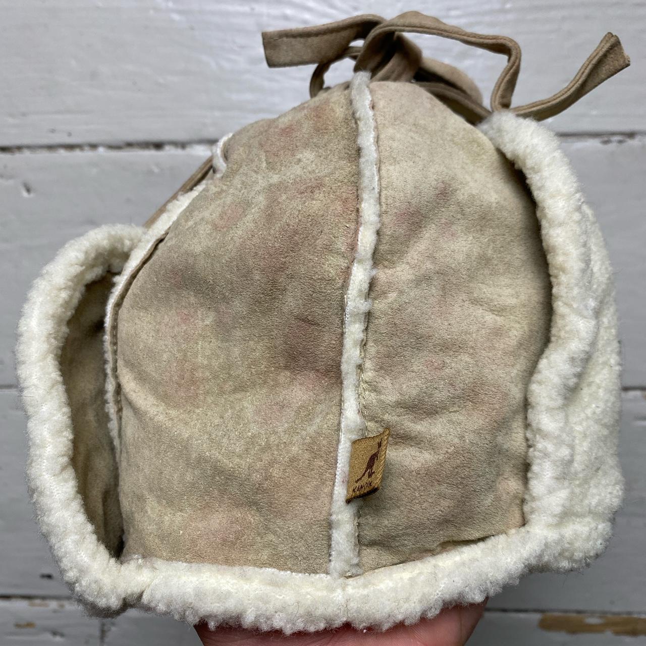 Kangol Vintage Trapper Dog Ear Sherpa and Suede Hat