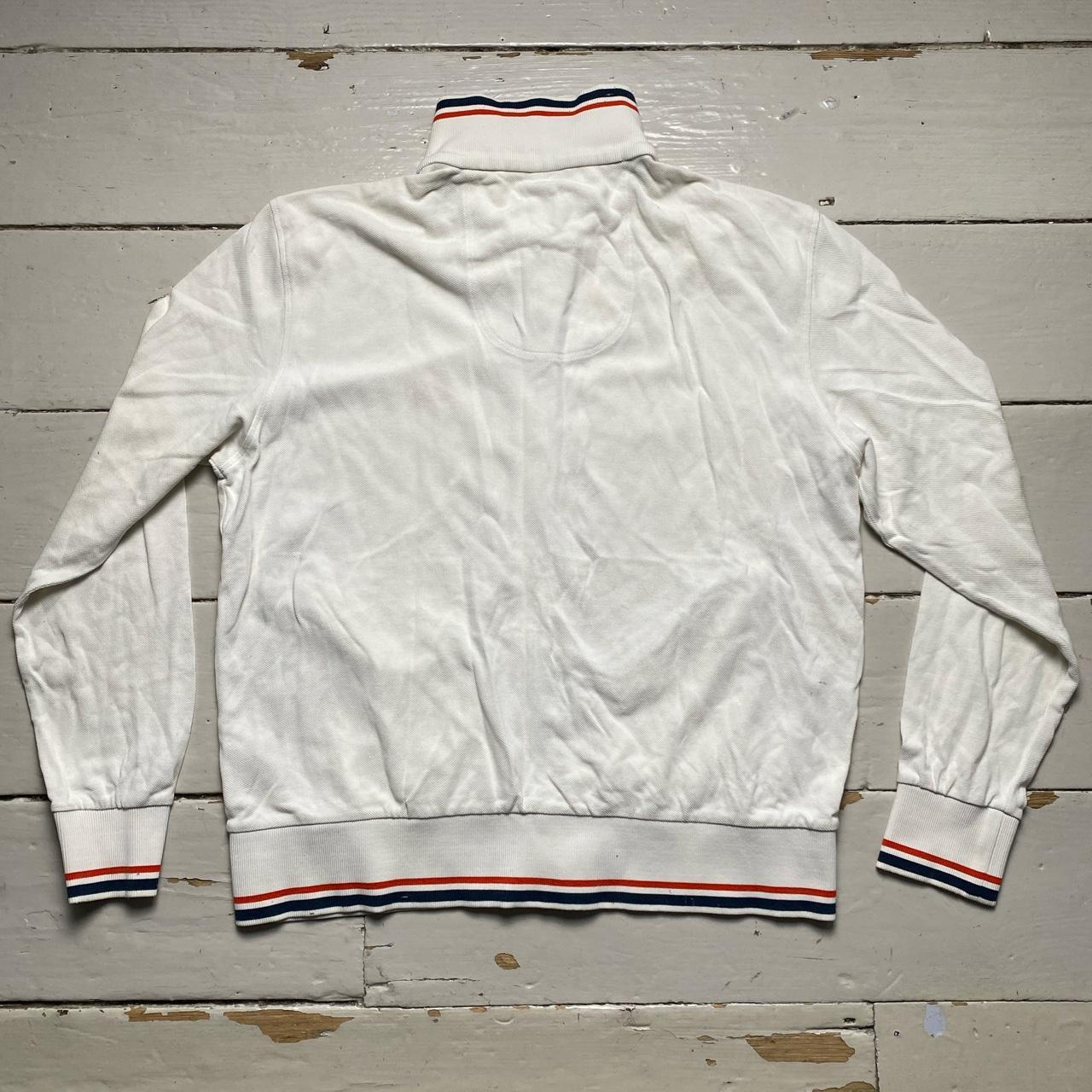 Hugo Boss White Orange and Navy Tracksuit Jacket