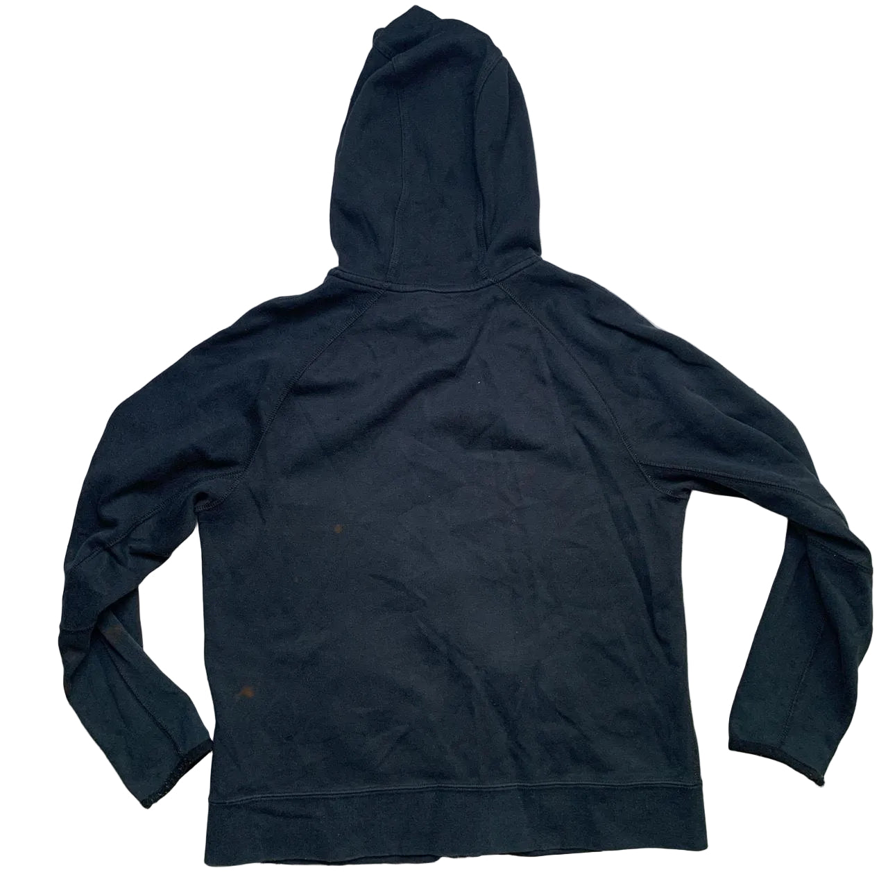 Nike Swoosh Black and White Hoodie (XS)