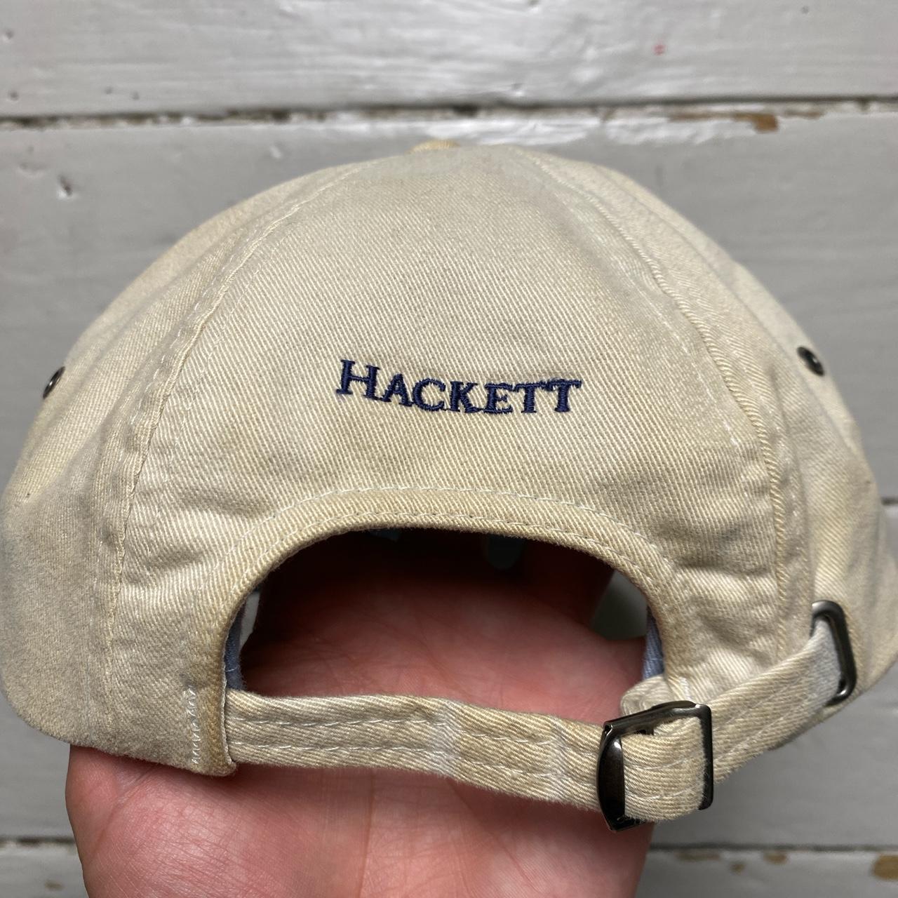 Hackett Great Britain Island Cream and Blue Cap