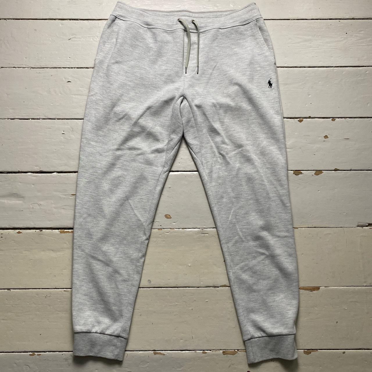 Ralph Lauren Polo Heather Grey and Black Pony Newer Season Full Tracksuit