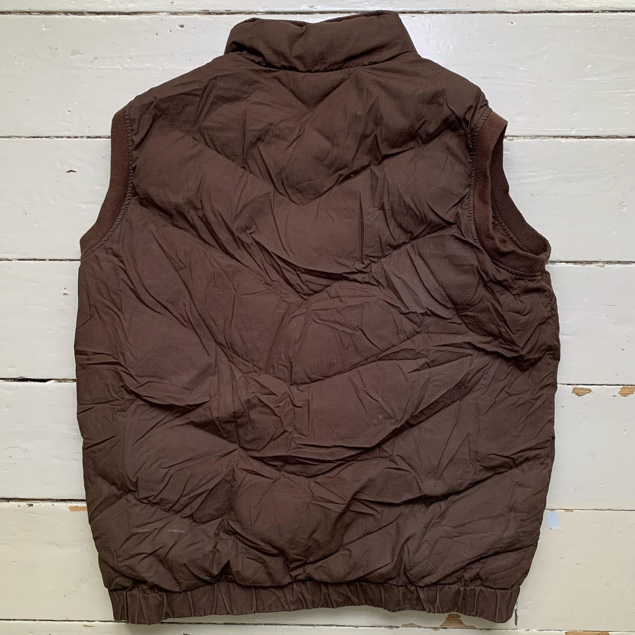 Adidas Brown Vintage Gilet