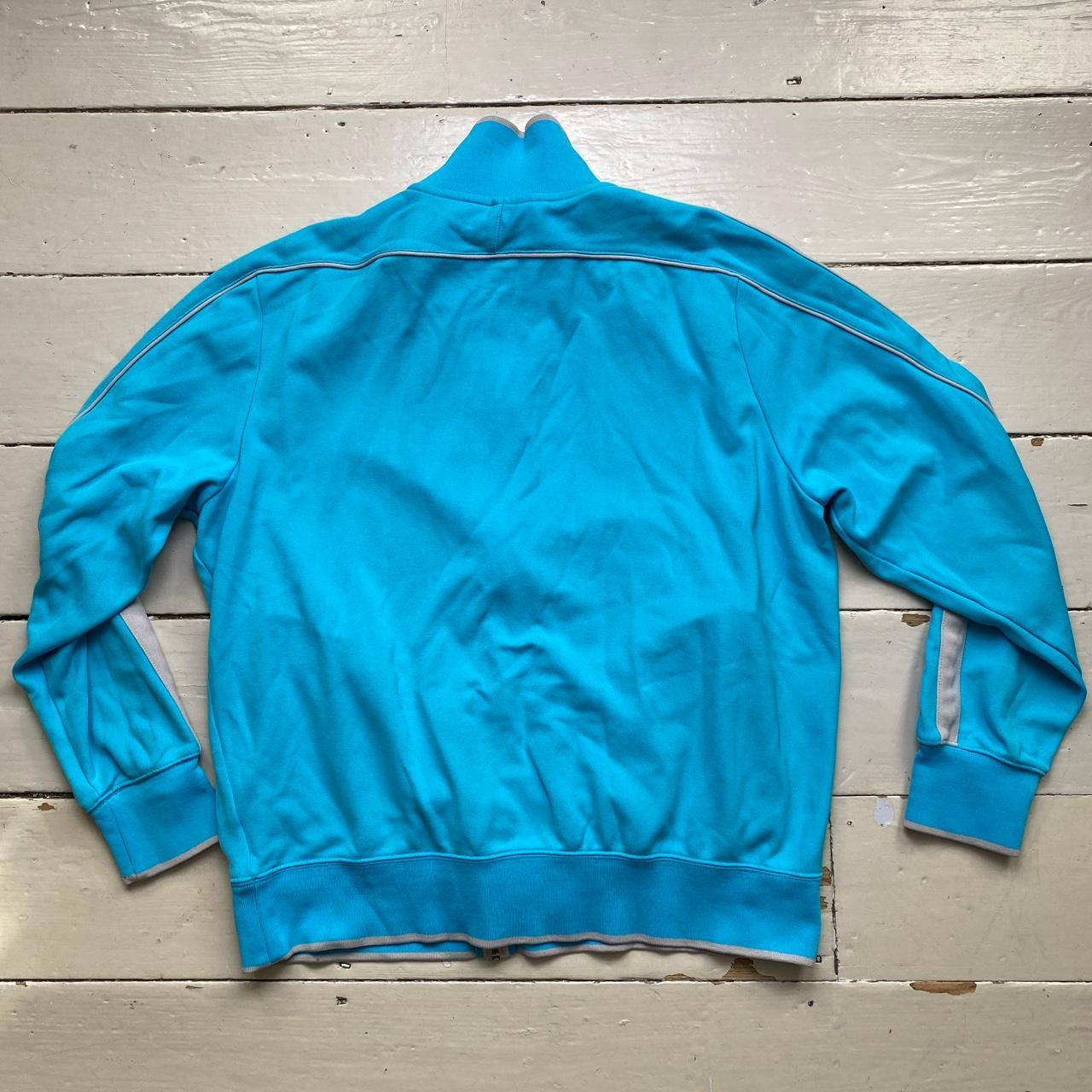Nike Swoosh Light Blue Vintage Tracksuit Jacket