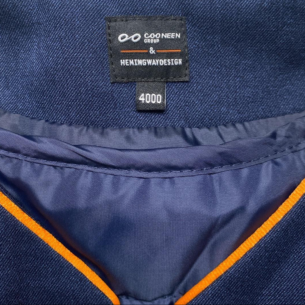 Workwear Navy and Orange Gilet (S)