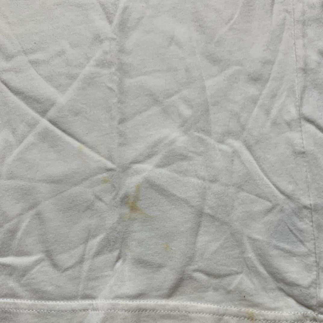 Nike Swoosh White and Black T Shirt (2XL)