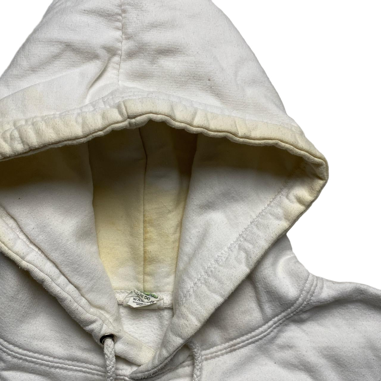 New Gen Record Label White Hoodie (M)