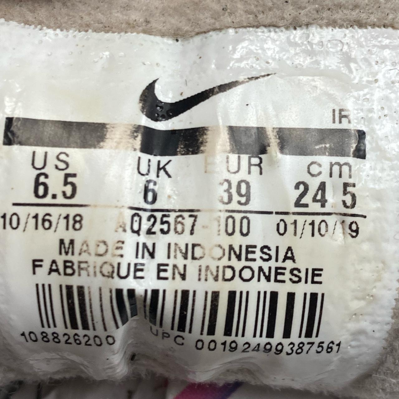 Nike Air Max Tailwind White Green and Black (UK 6)