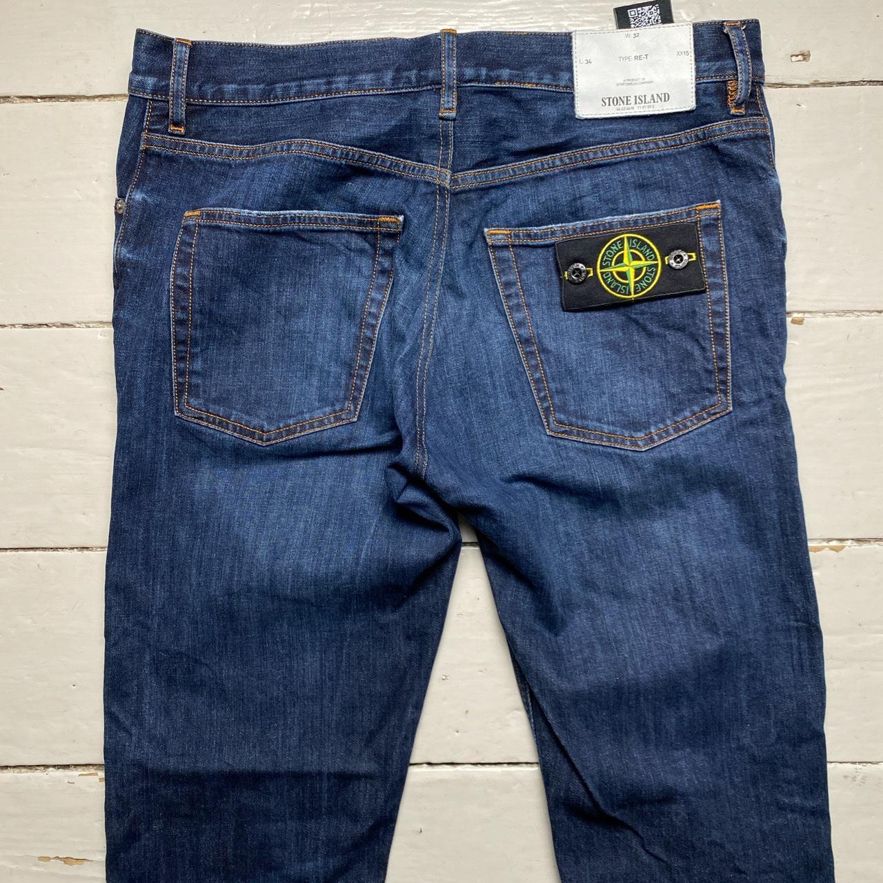 Stone Island Navy Slim Jeans