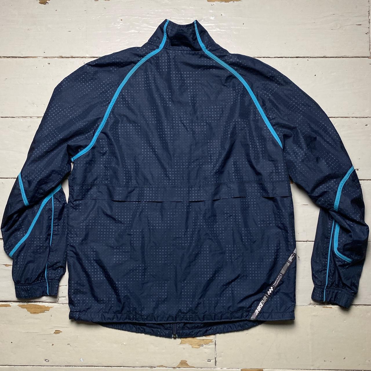 Nike Air Vintage Shell Jacket Navy and Light Blue