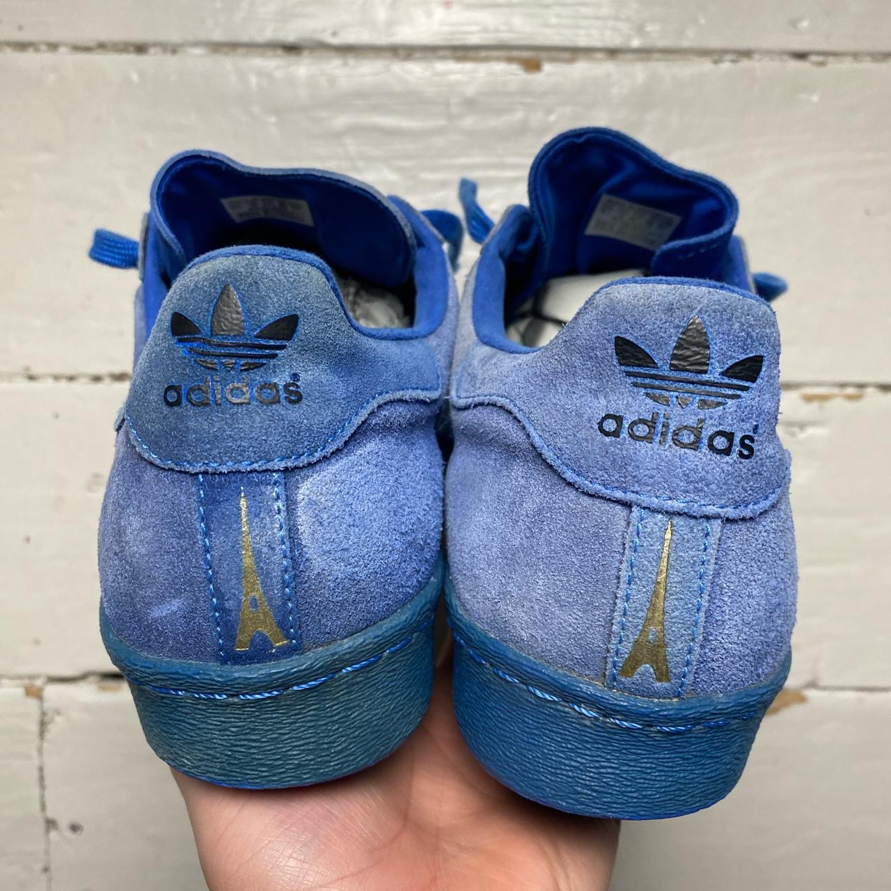 Adidas Superstar Shell Toe Paris Blue