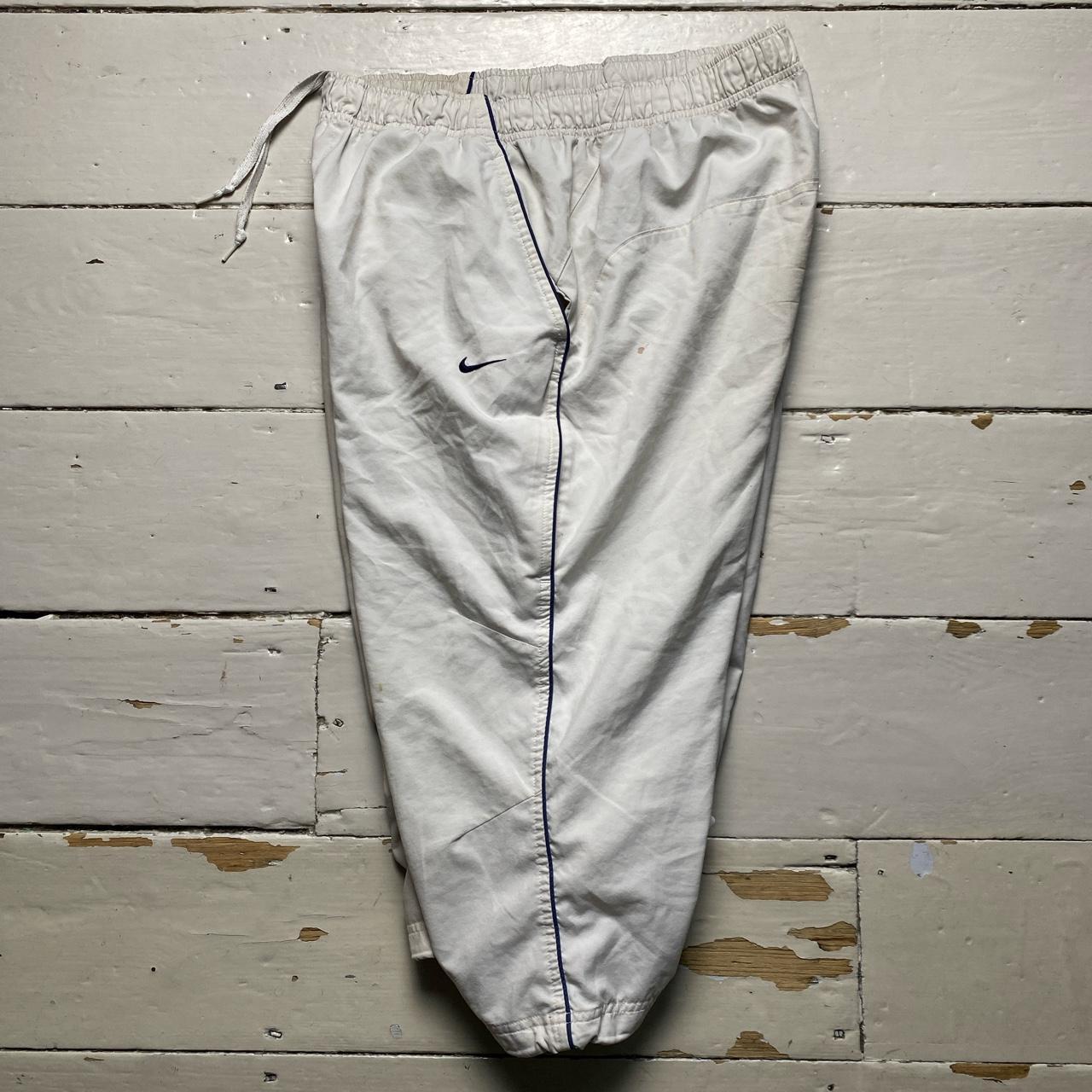 Nike Vintage Swoosh White/Cream Shell Track Pant Shorts
