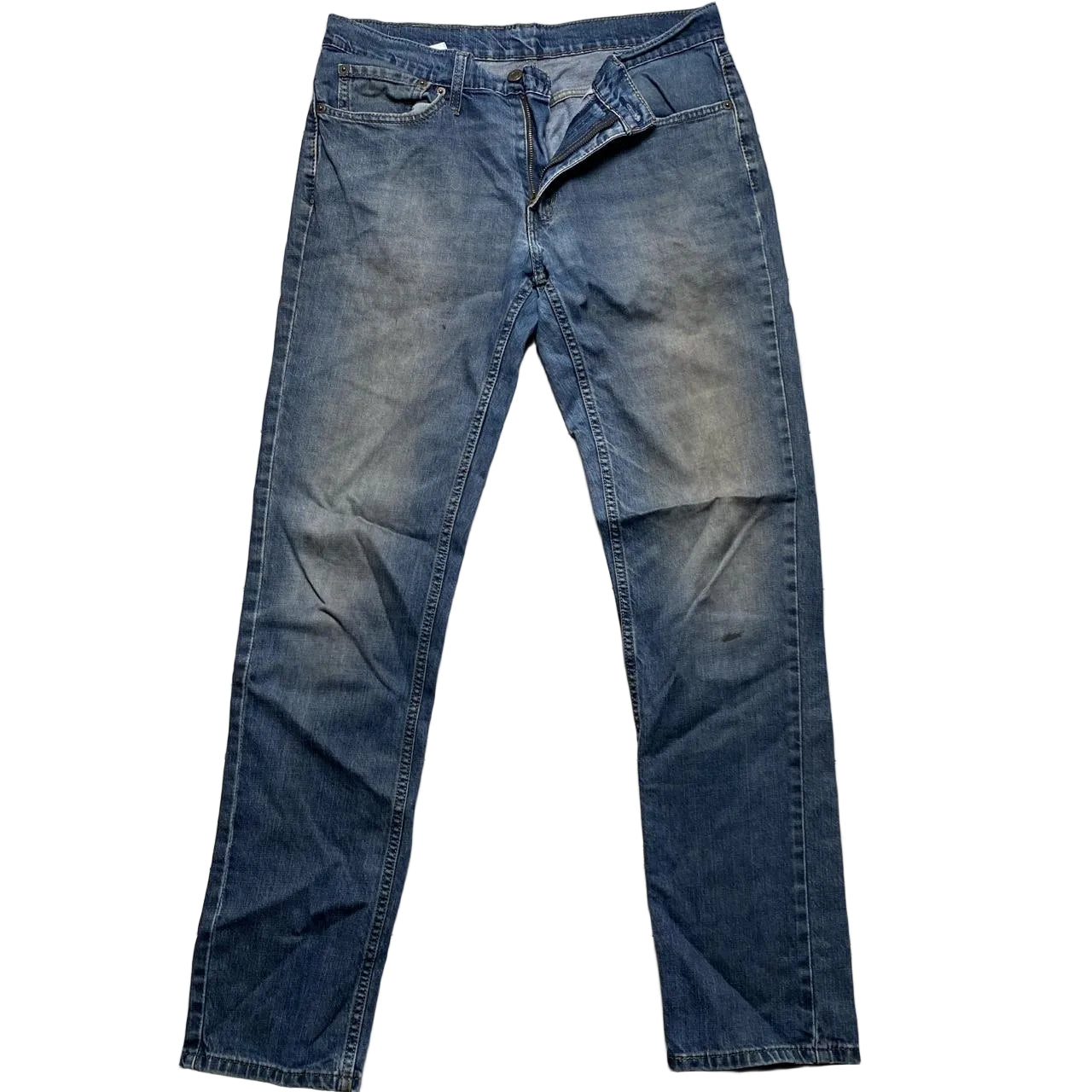 Levis 511 Blue Stonewashed Jeans (32W)