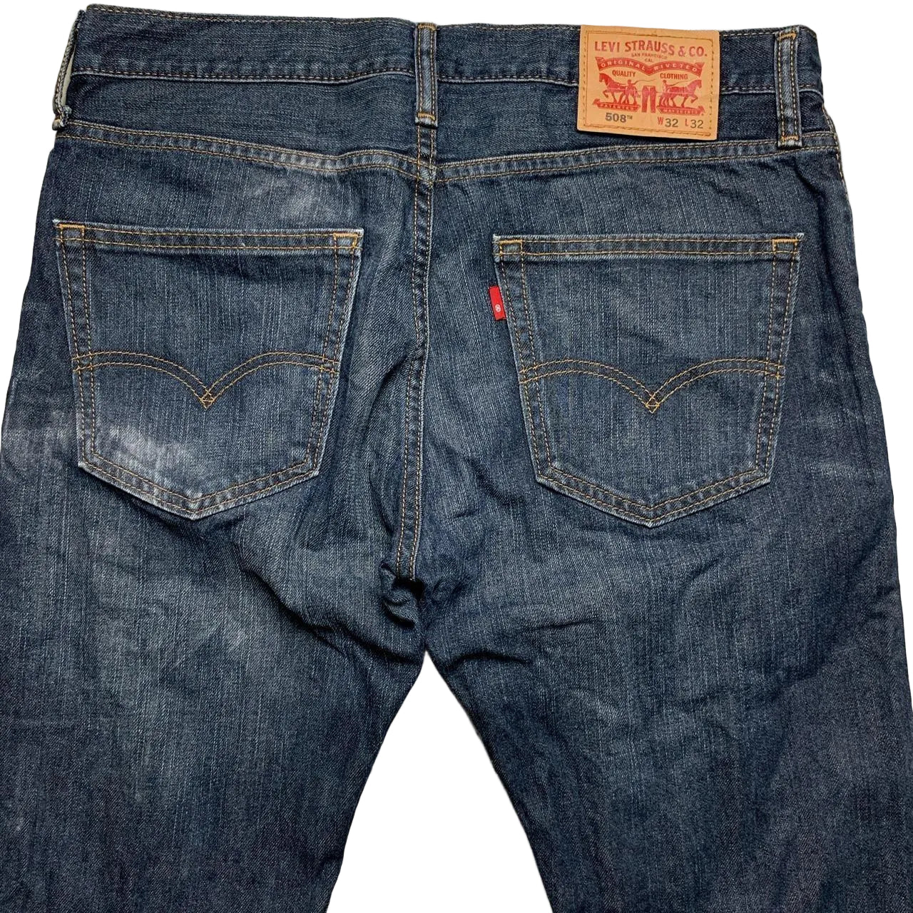 Levis 508 Vintage Navy Jeans (32W)