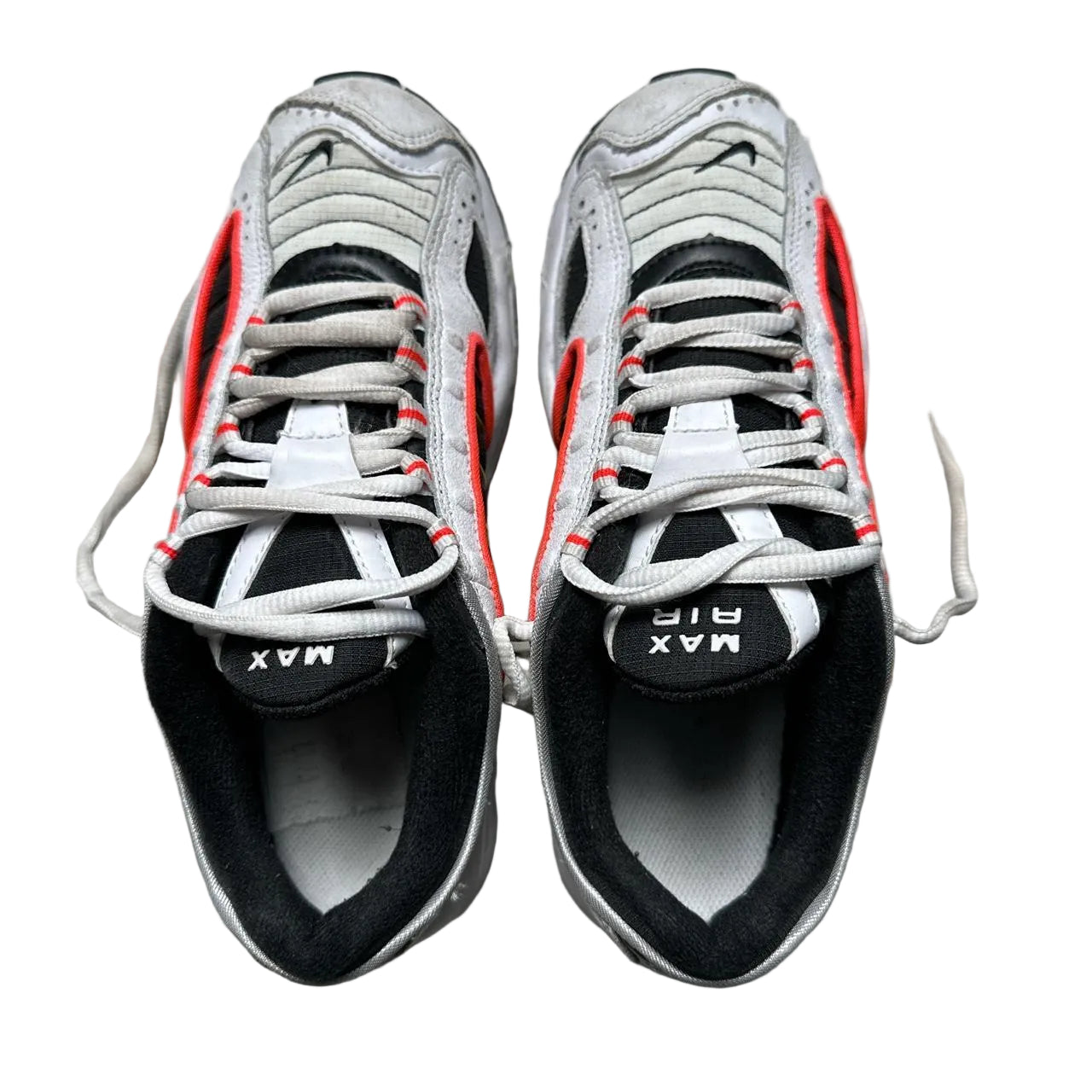 Nike Air Max Tailwind IV White Yellow Red and Black Crimson (UK 4)