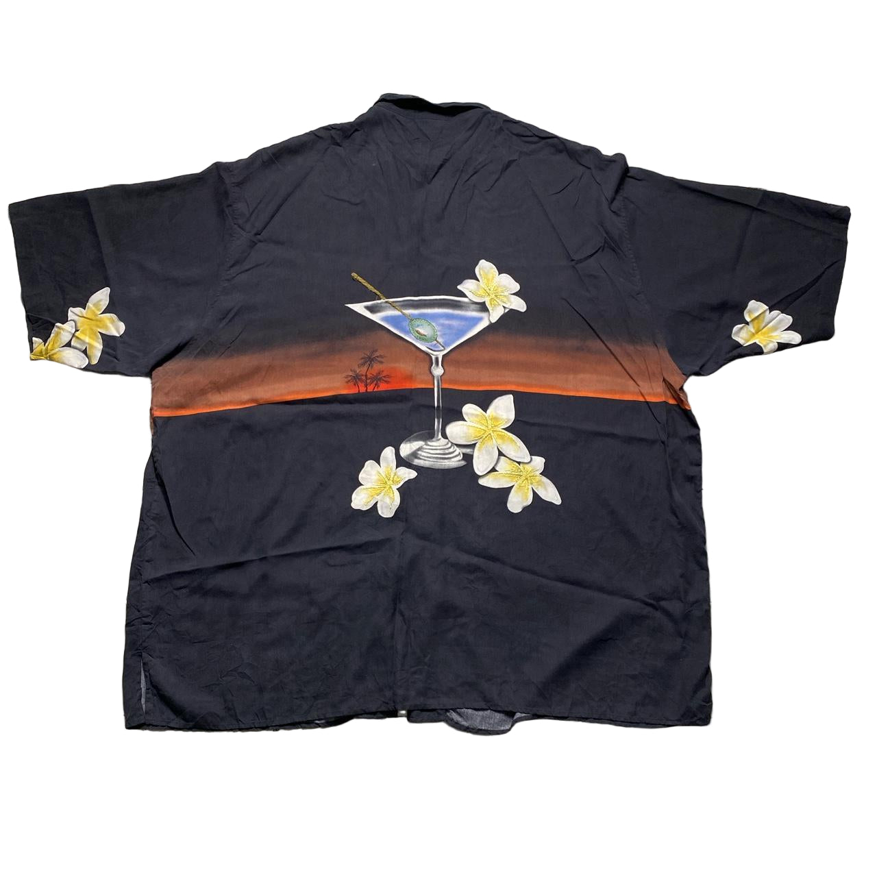 Fratelli Balzzano Martini Vintage 90’s Big Short Sleeve Shirt (2XL)