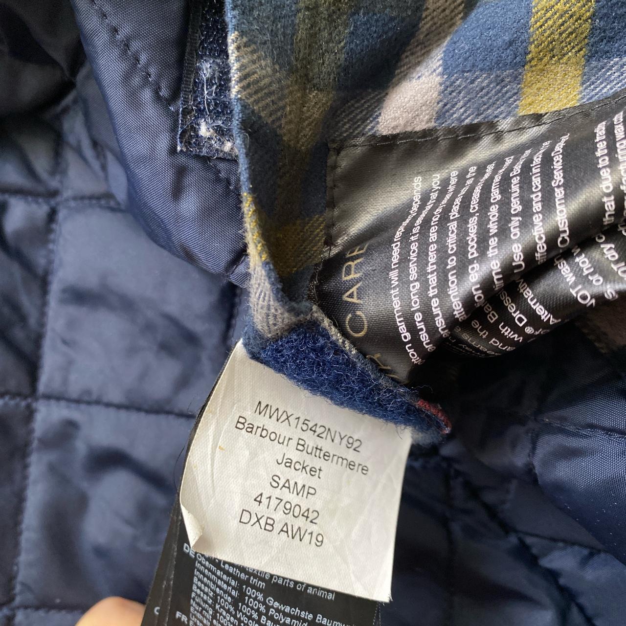 Barbour Buttermere Navy Quilted Jacket (L)