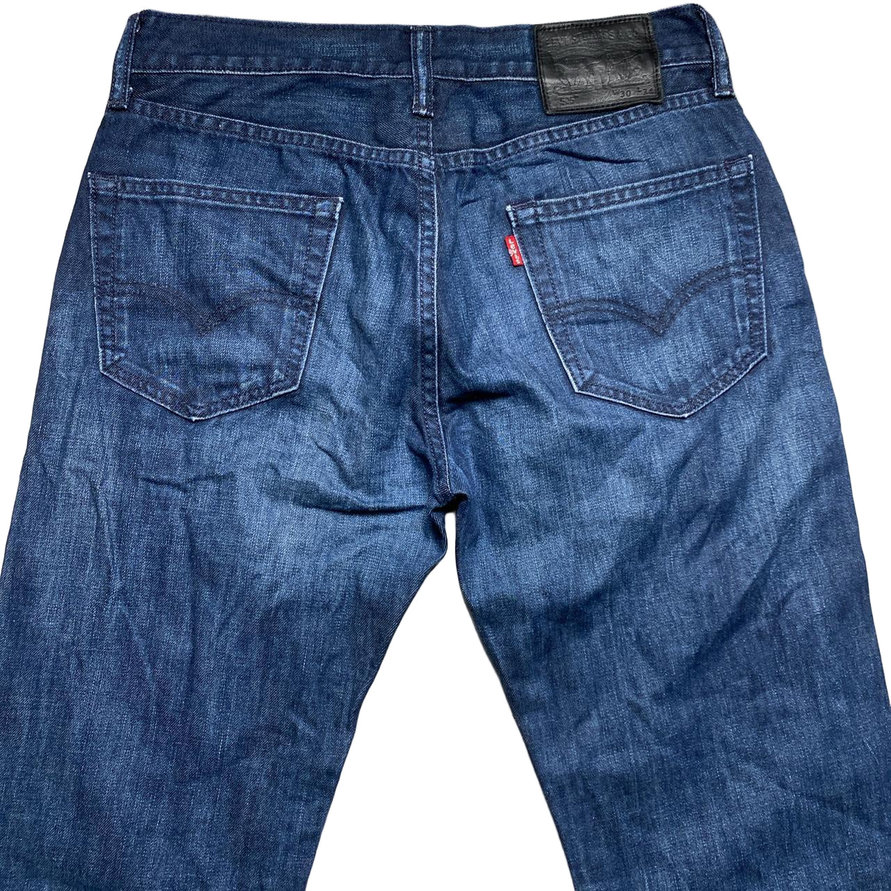 Levis 505 Dark Navy Baggy Jeans (30W)