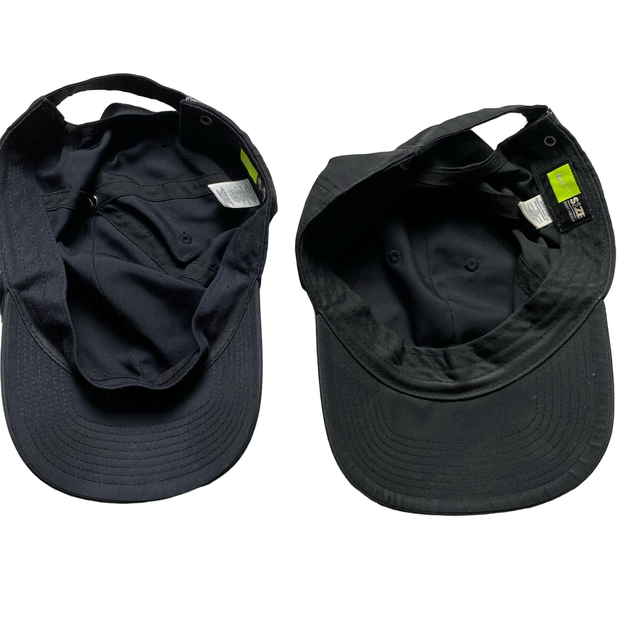 Nike Metal Swoosh Black Caps