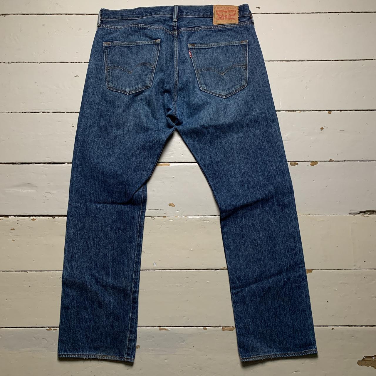 Levis 501 Vintage Baggy Blue Jeans