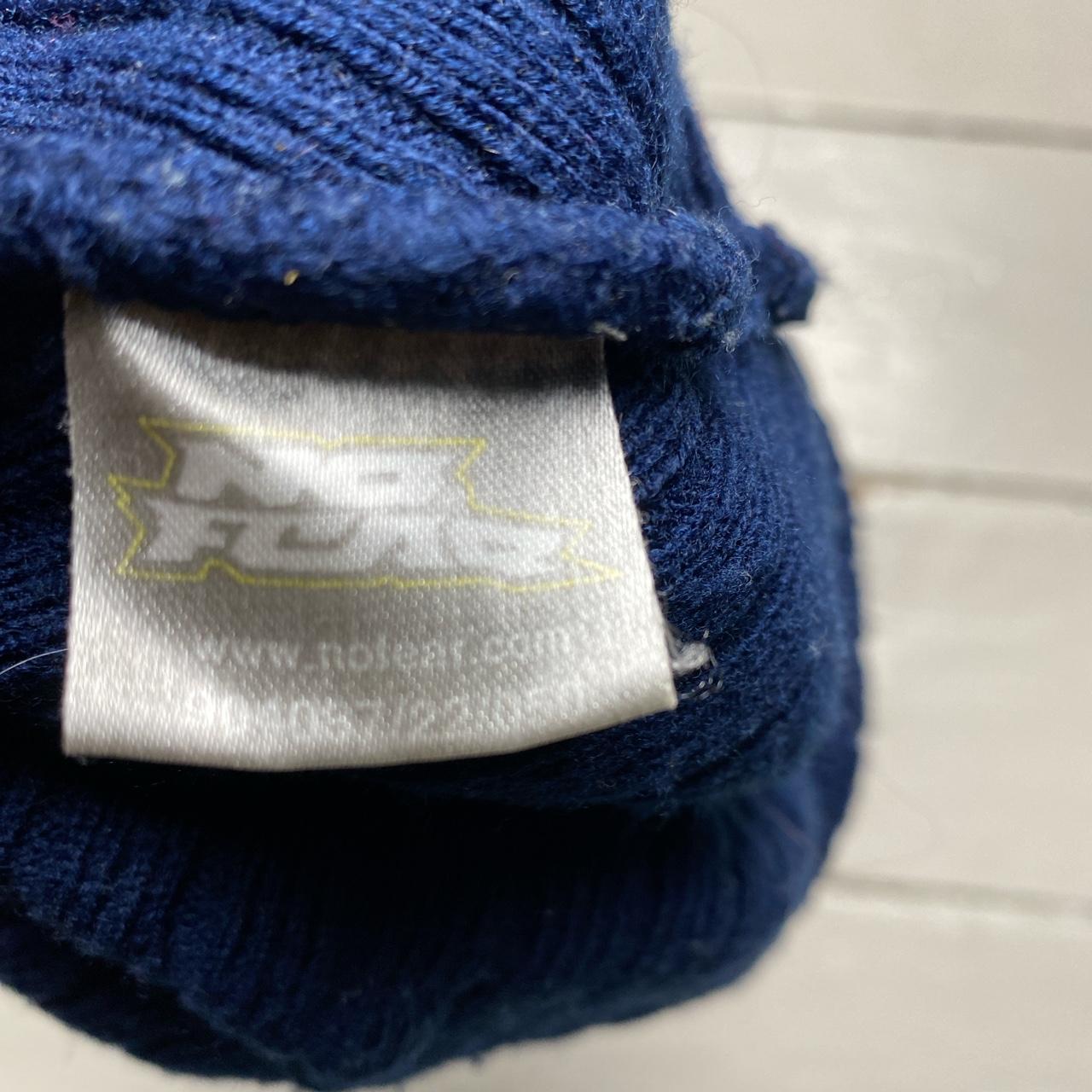 No Fear Vintage Navy Beanie Hat