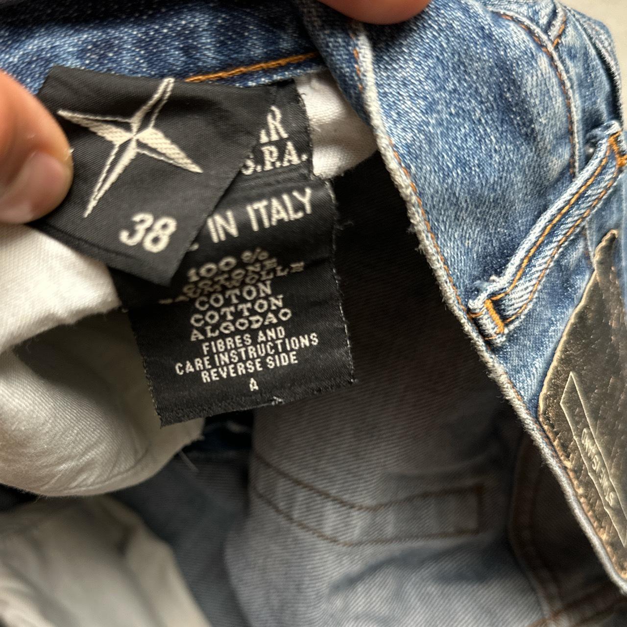 Stone Island Denims Vintage Jean Shorts Jorts Navy Blue