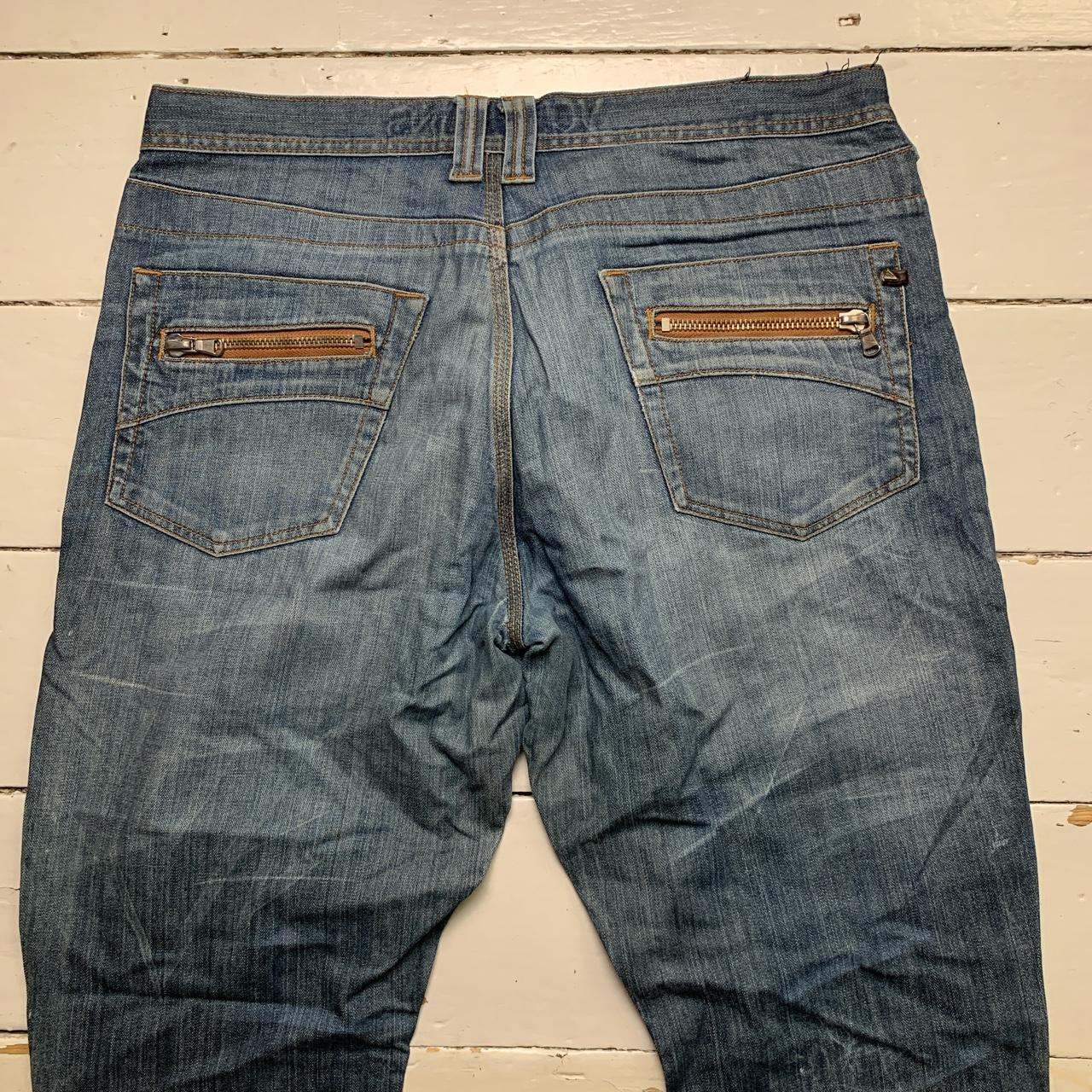 Voi Vintage Baggy Navy Jeans