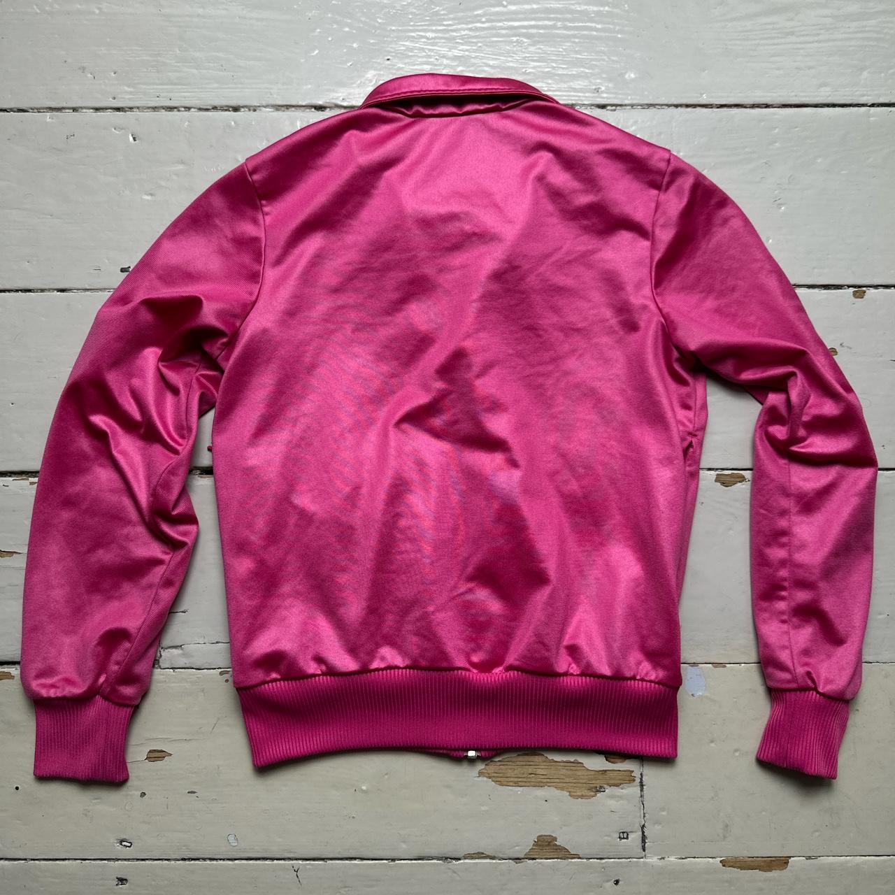 Adidas Originals Vintage Chile 62 Tracksuit Jacket Pink and Black