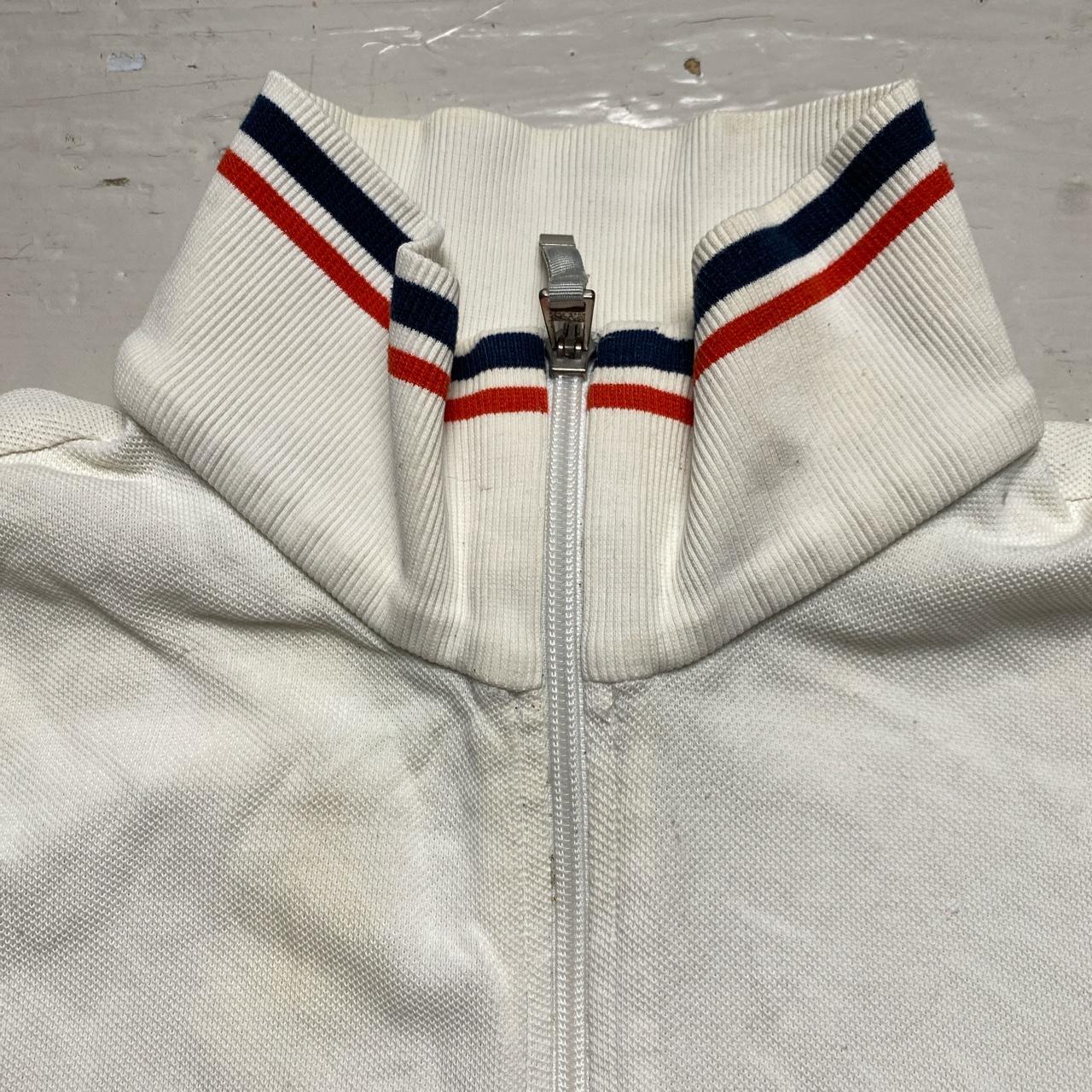 Hugo Boss White Orange and Navy Tracksuit Jacket (M)