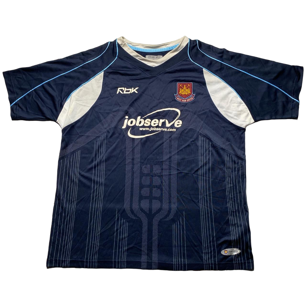 West Ham United Vintage 2005-07 Reebok Football Jersey (XL)