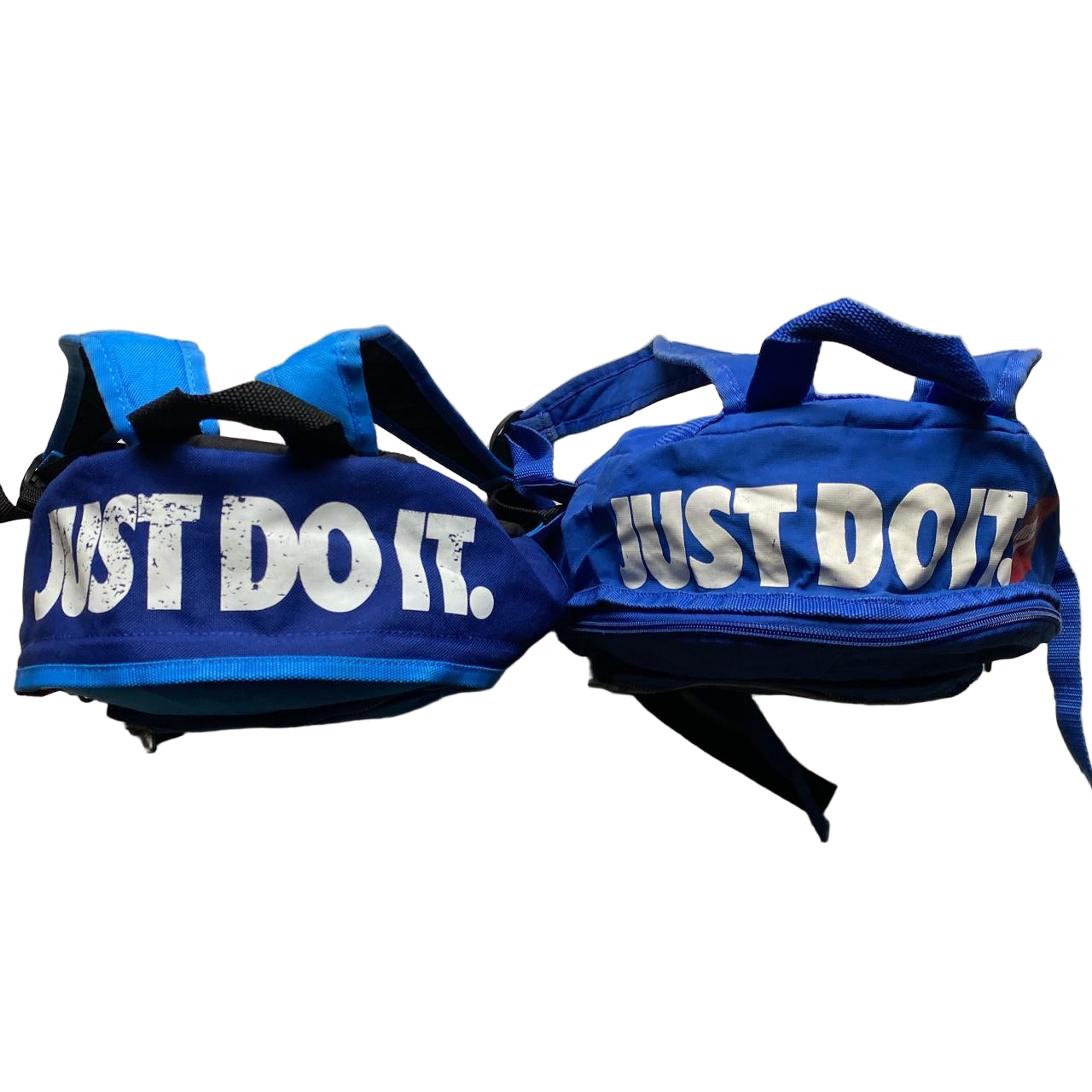 Nike Just Do It Bags Blue and White