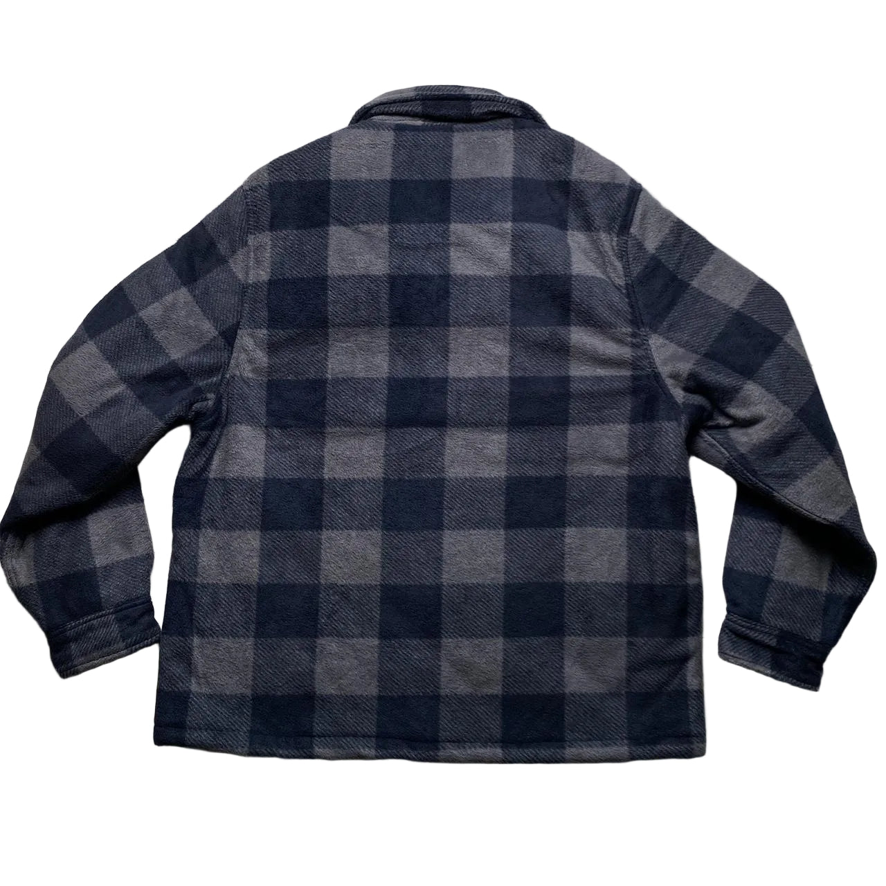 Dickies Checkered Thick Quilted Shirt Jacket (L)