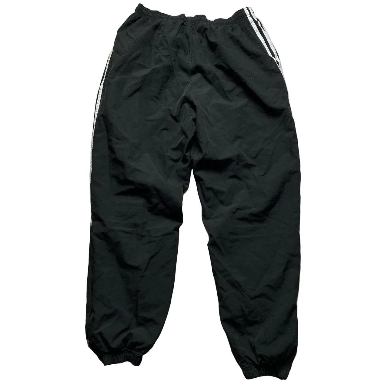 Adidas Black and White Shell Trackpant Bottoms (32W)
