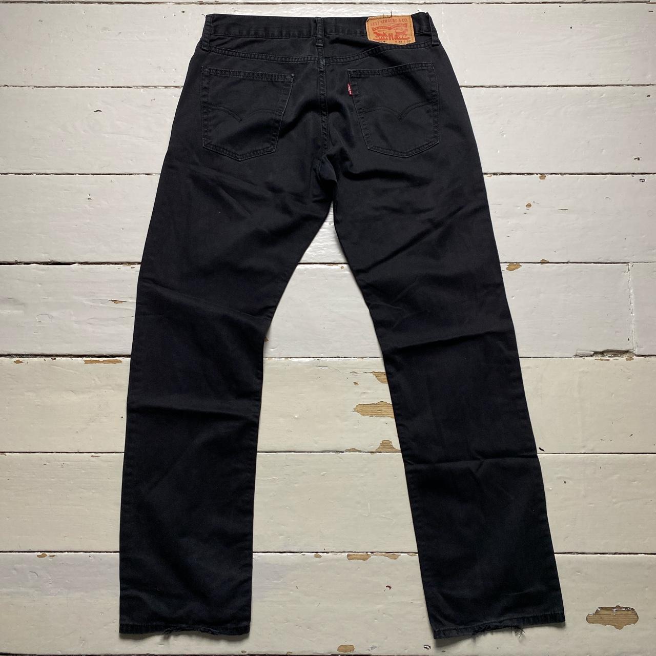 Levis 514 Black Trouser Jeans