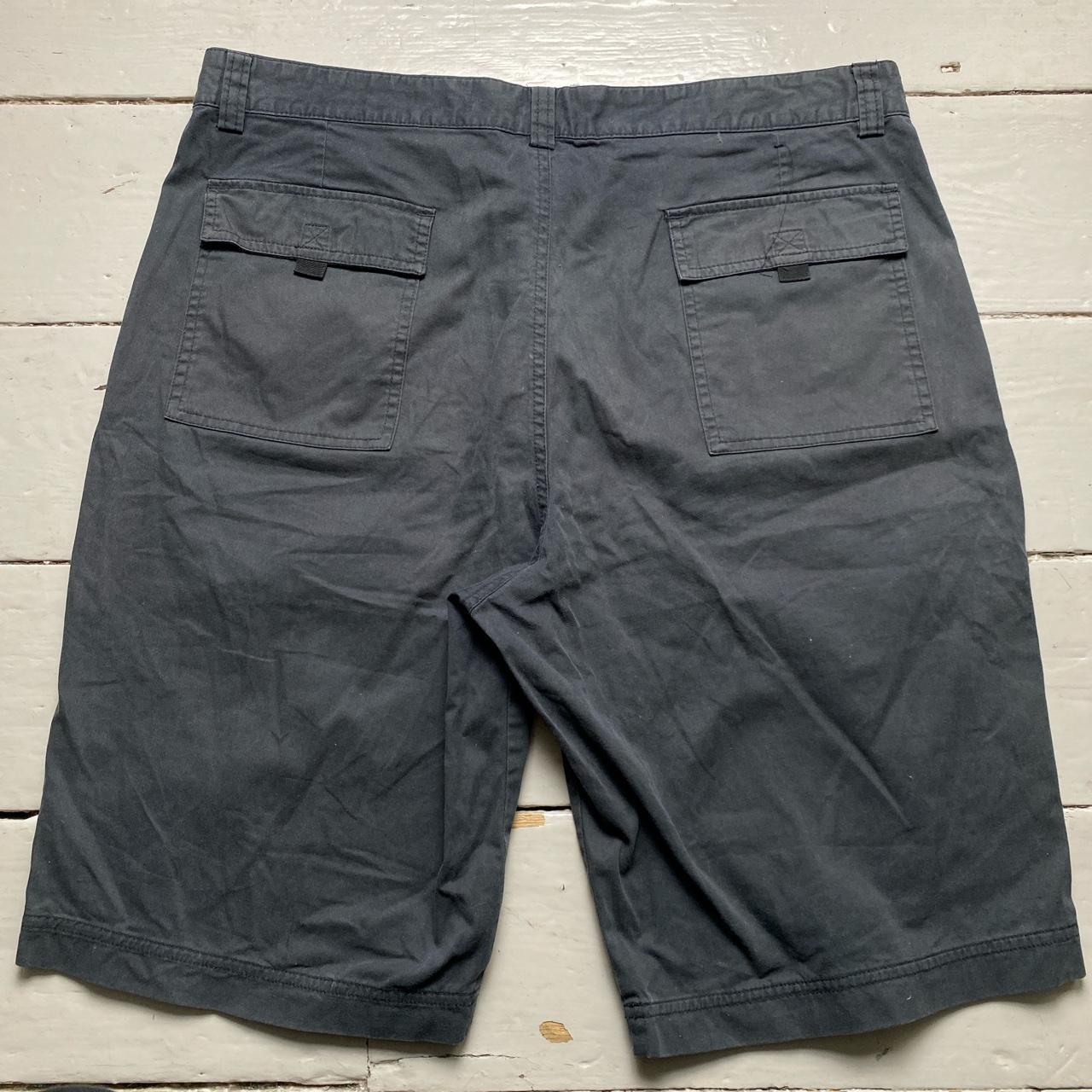 Stones Grey Cargo Shorts