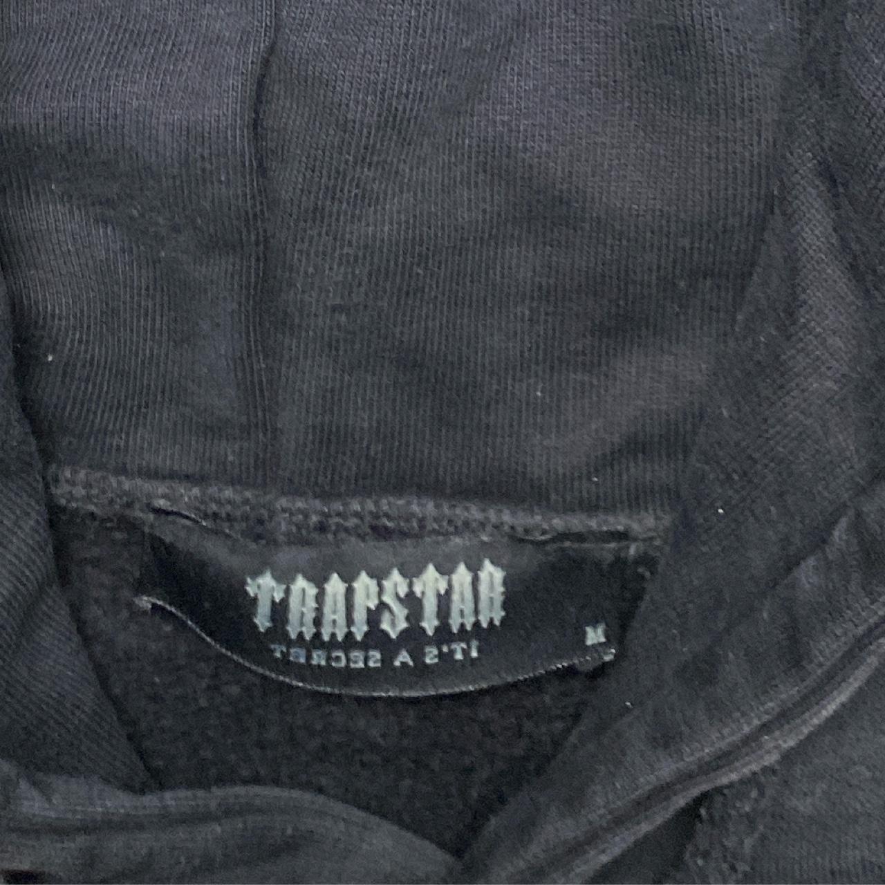 Trapstar Dream Tram Irongate Black and Red Hoodie